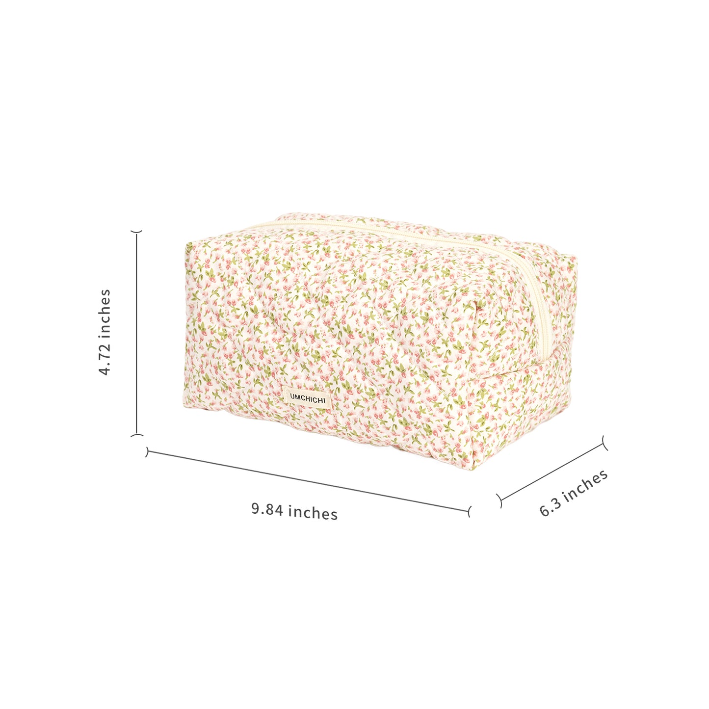 Umchichi's Floral Cosmetic & Toiletry Bag